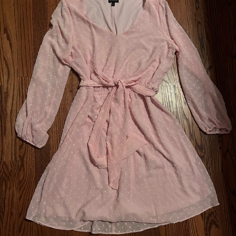 The Limited Pink Long Sleeve Dress